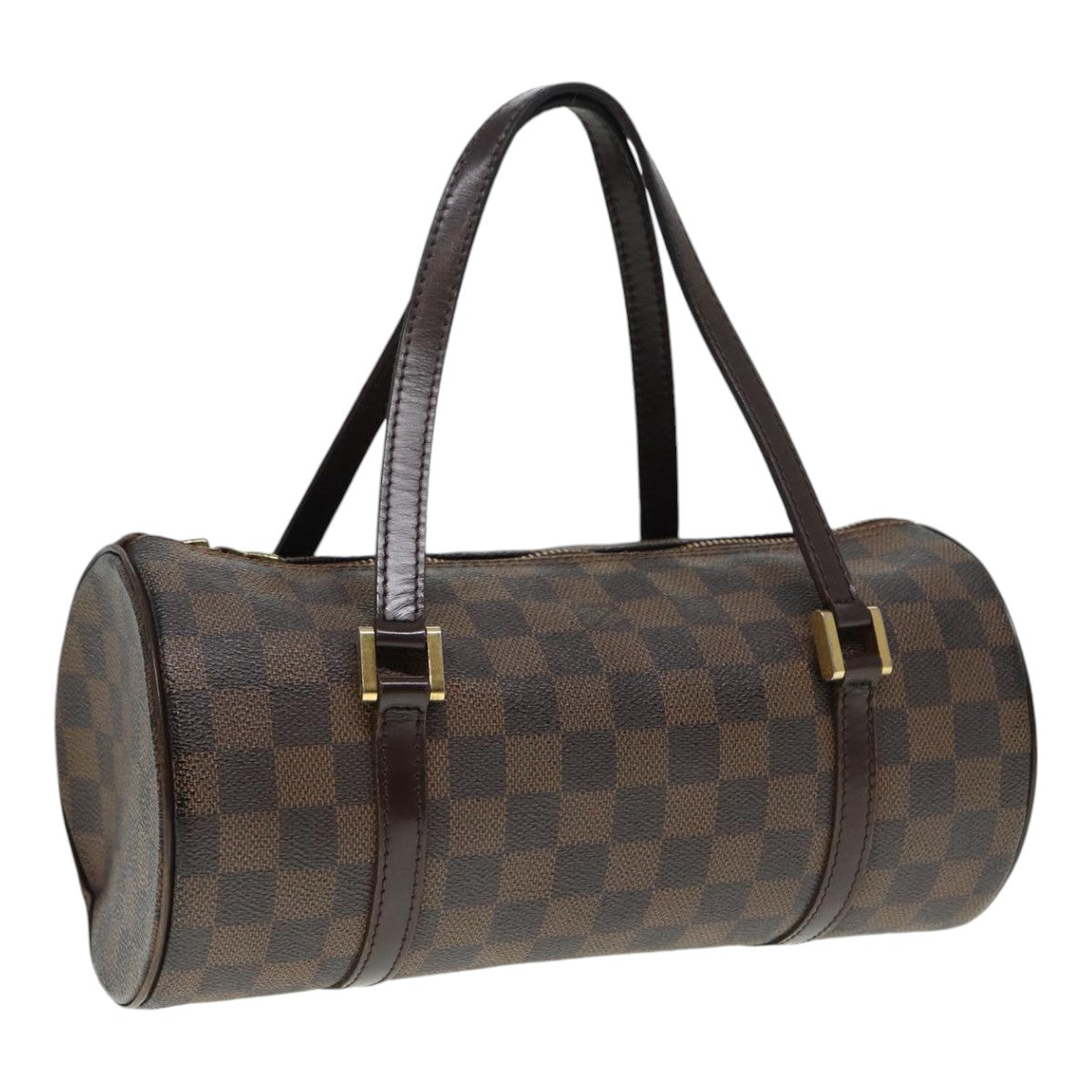 LOUIS VUITTON Damier Ebene Papillon 30 Hand Bag N51303 LV Auth 89109