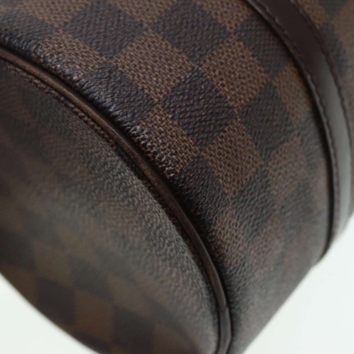 LOUIS VUITTON Damier Ebene Papillon 30 Hand Bag N51303 LV Auth 89109