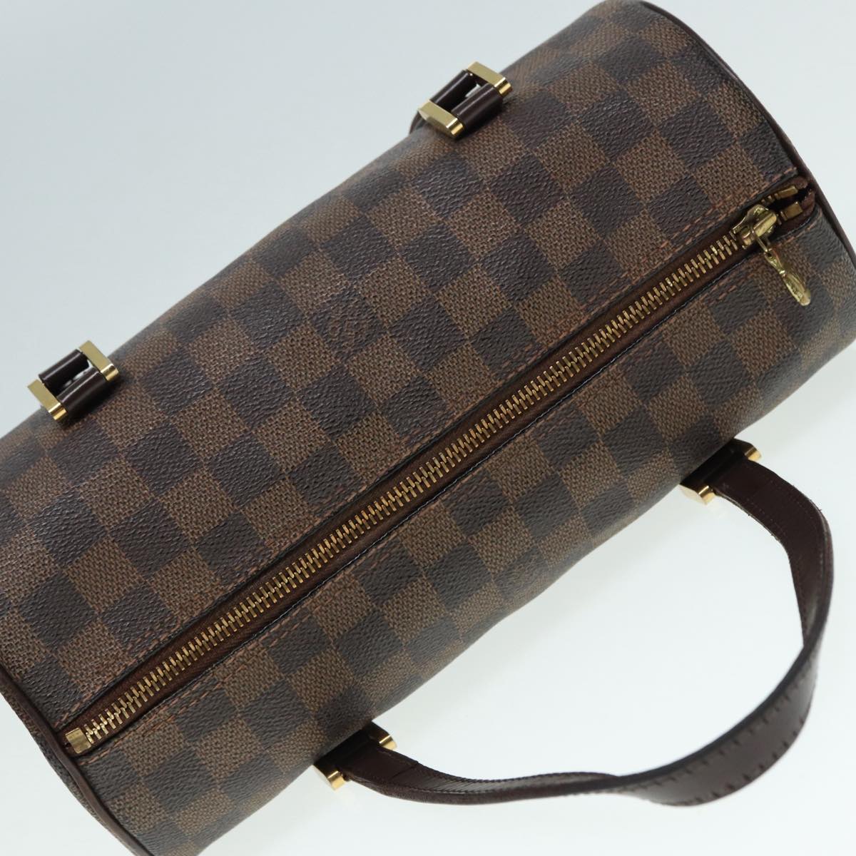 LOUIS VUITTON Damier Ebene Papillon 30 Hand Bag N51303 LV Auth 89109