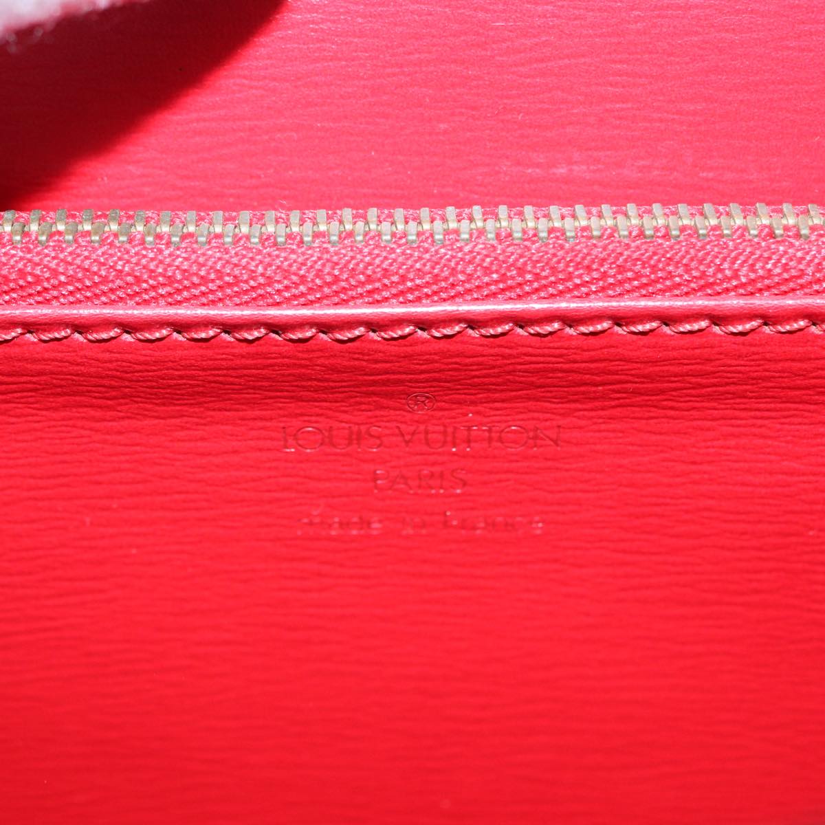 LOUIS VUITTON Epi Malesherbes Hand Bag Red M52377 LV Auth 89112