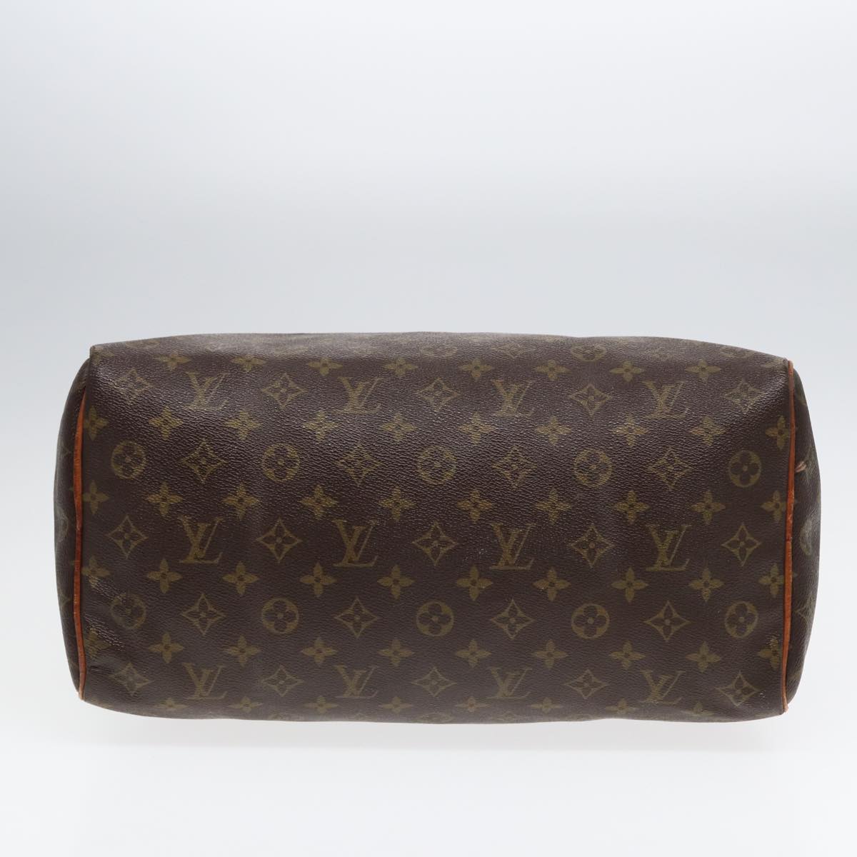 LOUIS VUITTON Monogram Speedy 35 Hand Bag M41524 LV Auth 89127