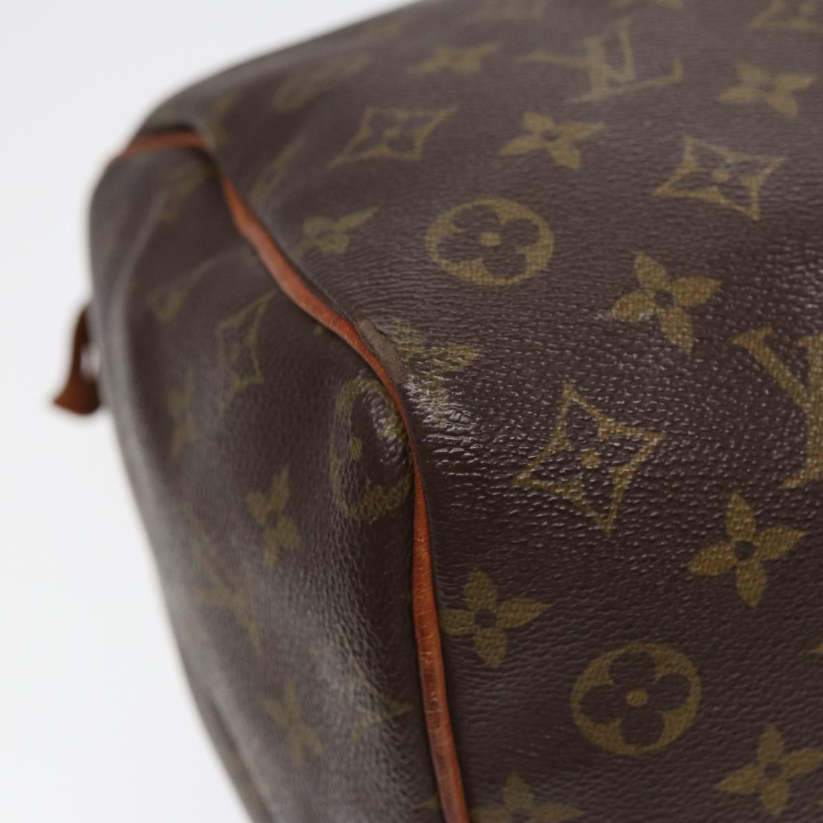 LOUIS VUITTON Monogram Speedy 35 Hand Bag M41524 LV Auth 89127