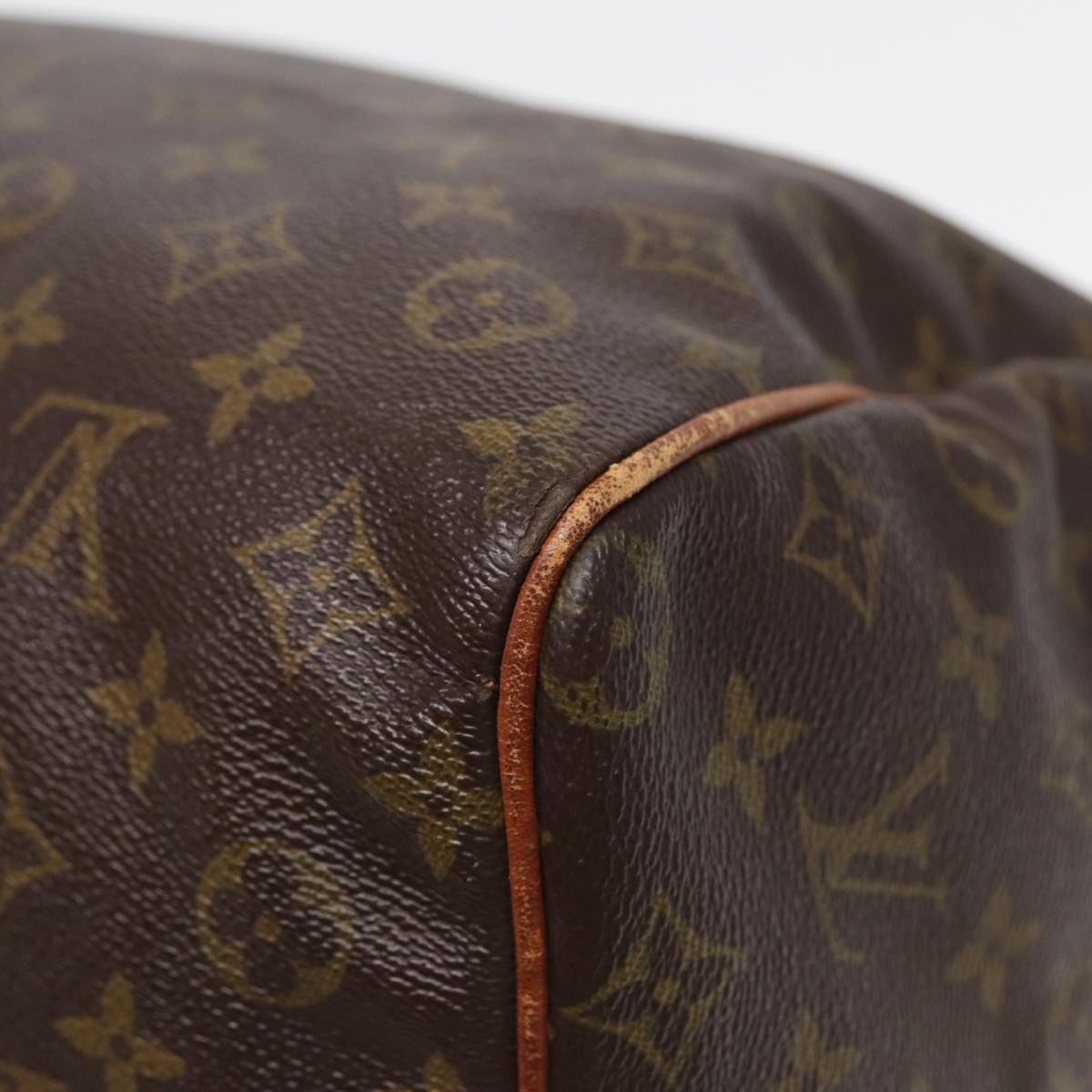 LOUIS VUITTON Monogram Speedy 35 Hand Bag M41524 LV Auth 89127