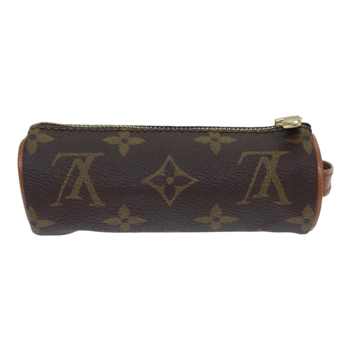 LOUIS VUITTON Monogram Etui 3 Ball de Golf Pouch M58249 LV Auth 89161