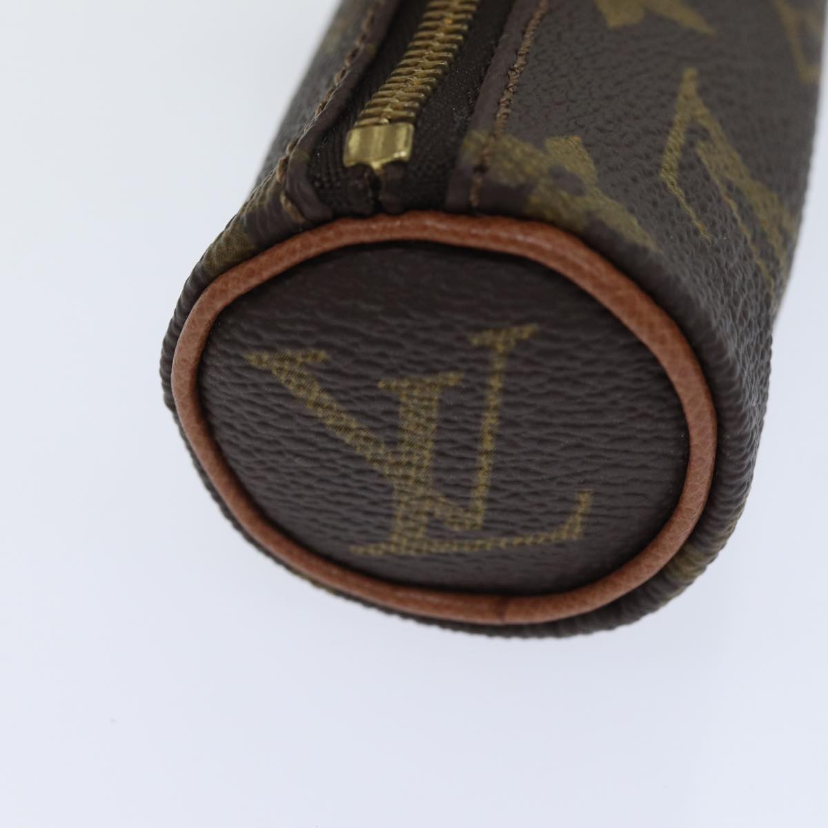 LOUIS VUITTON Monogram Etui 3 Ball de Golf Pouch M58249 LV Auth 89161