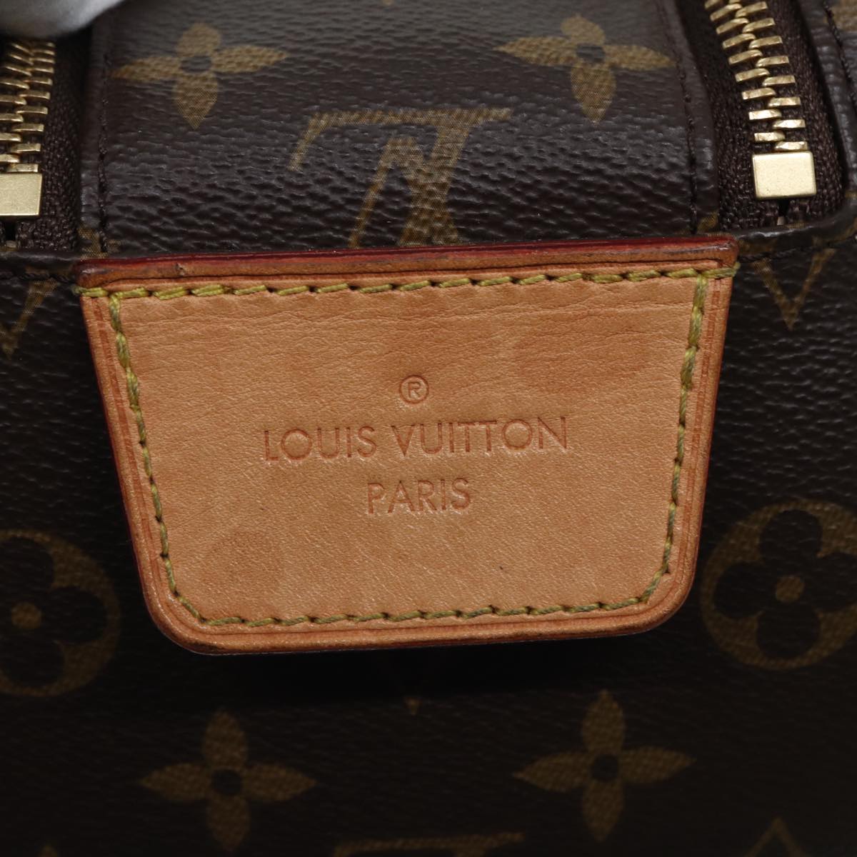 LOUIS VUITTON Monogram Dop Kit Cosmetic Pouch M44494 LV Auth 89163