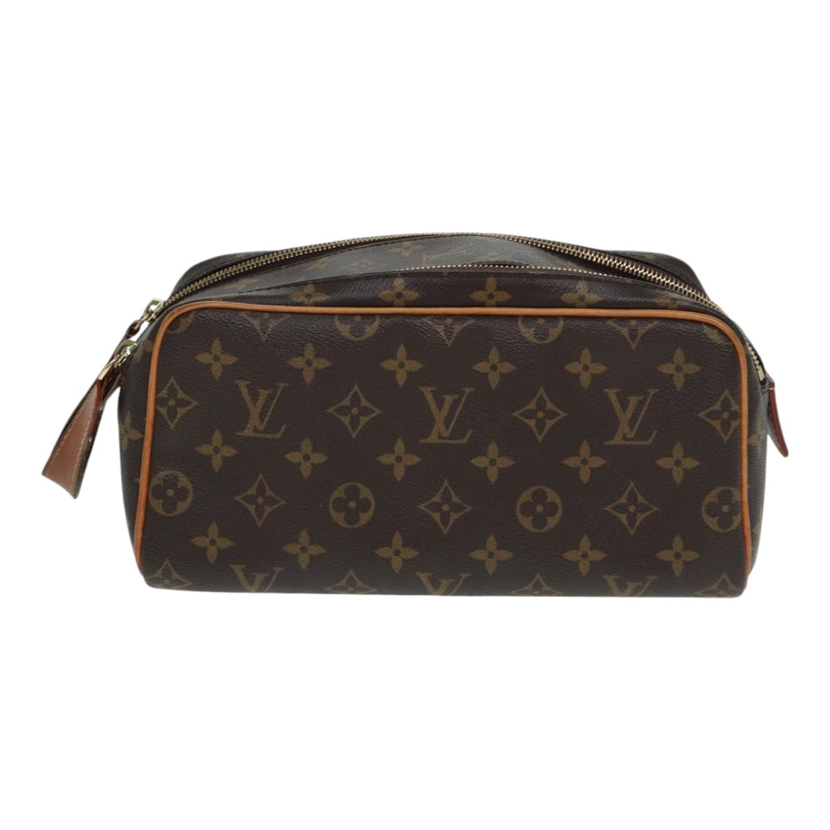 LOUIS VUITTON Monogram Dop Kit Cosmetic Pouch M44494 LV Auth 89163