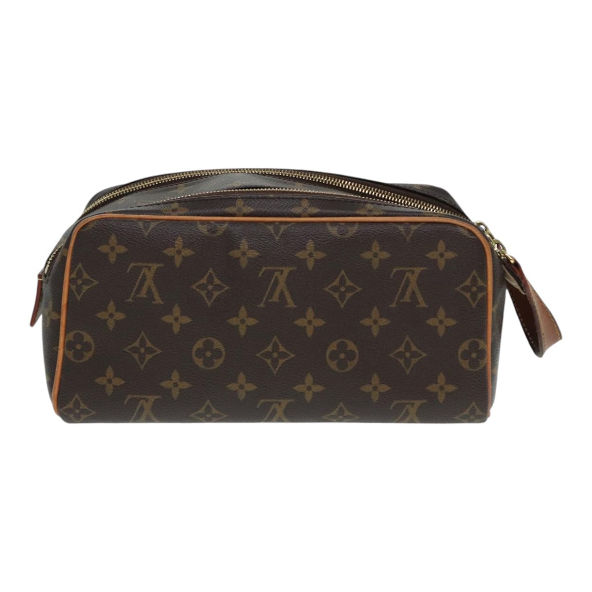 LOUIS VUITTON Monogram Dop Kit Cosmetic Pouch M44494 LV Auth 89163