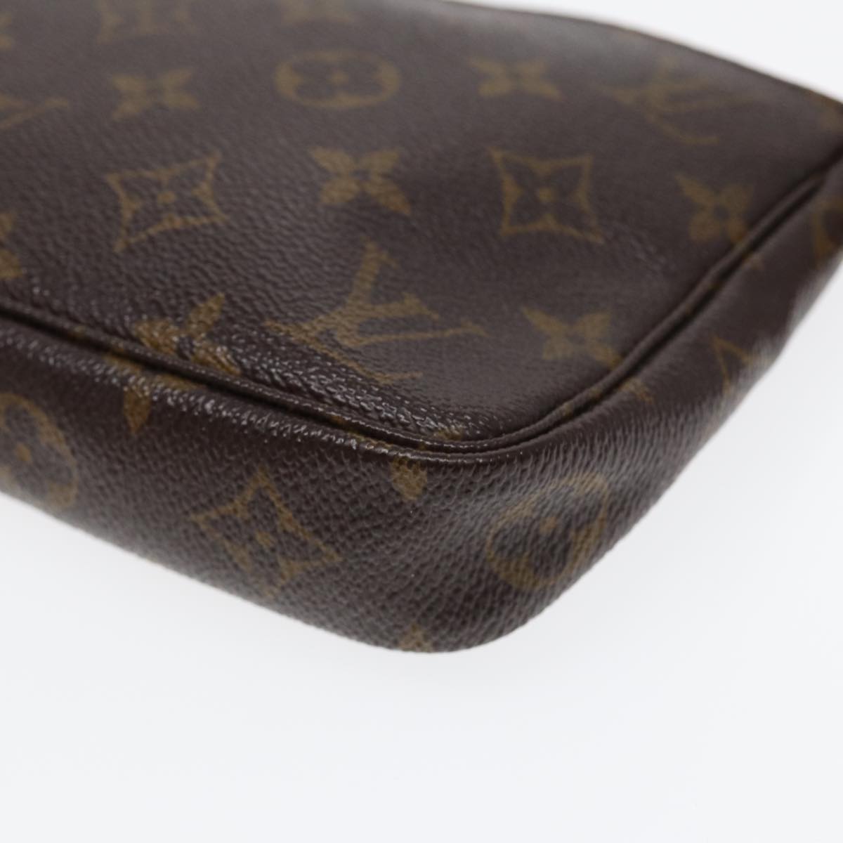 LOUIS VUITTON Monogram Pochette Accessoires Pouch M51980 LV Auth 89167