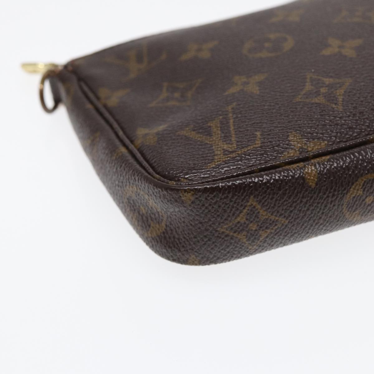 LOUIS VUITTON Monogram Pochette Accessoires Pouch M51980 LV Auth 89167