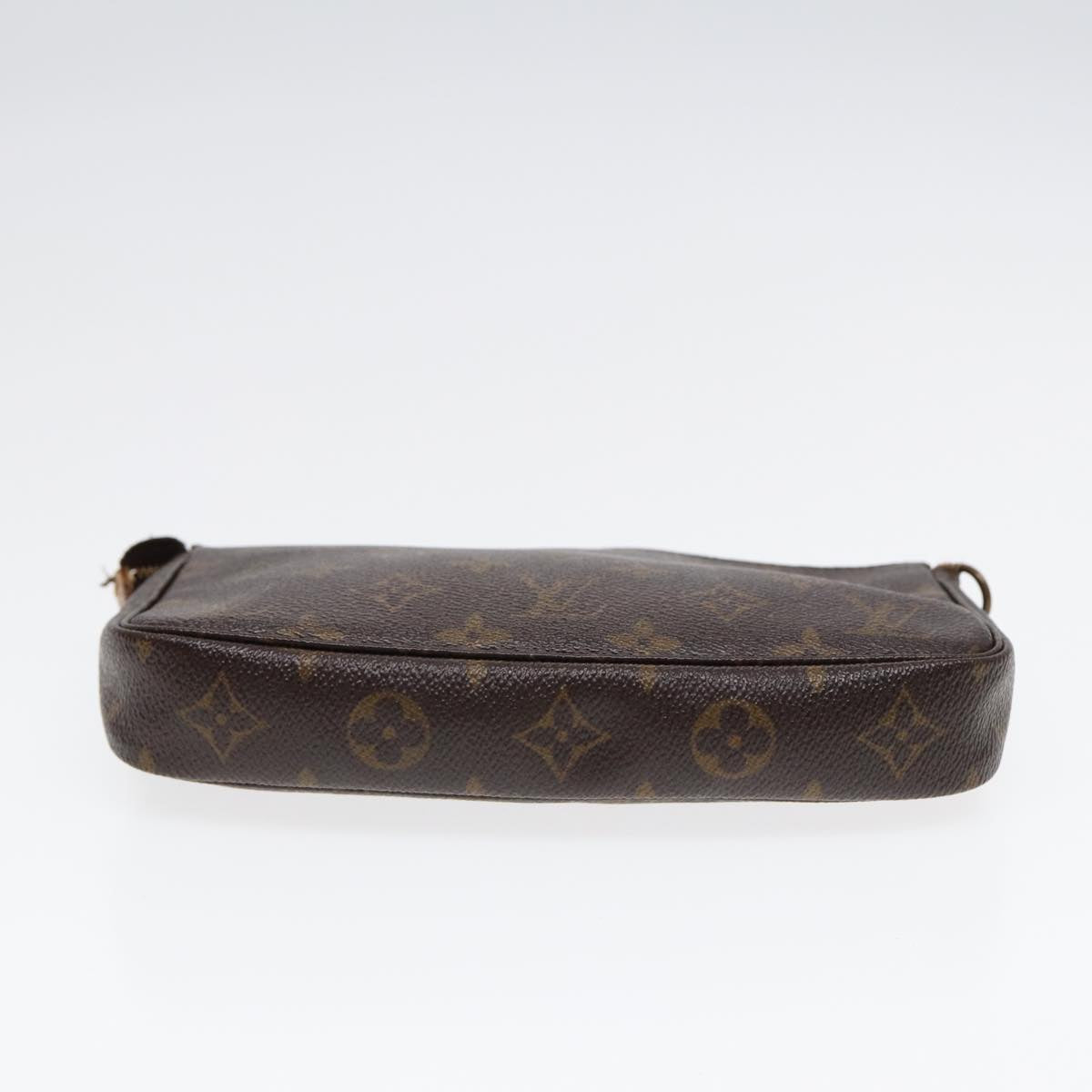 LOUIS VUITTON Monogram Pochette Accessoires Pouch M51980 LV Auth 89167