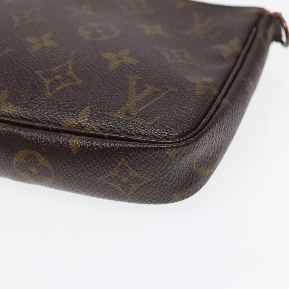 LOUIS VUITTON Monogram Pochette Accessoires Pouch M51980 LV Auth 89167