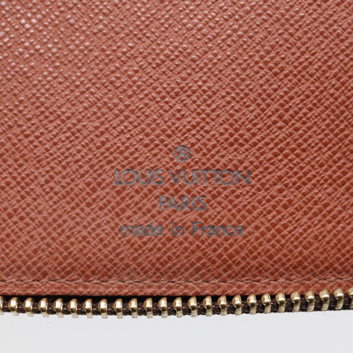 LOUIS VUITTON Monogram Organizer De Voyage Travel Case M60120 LV Auth 89174