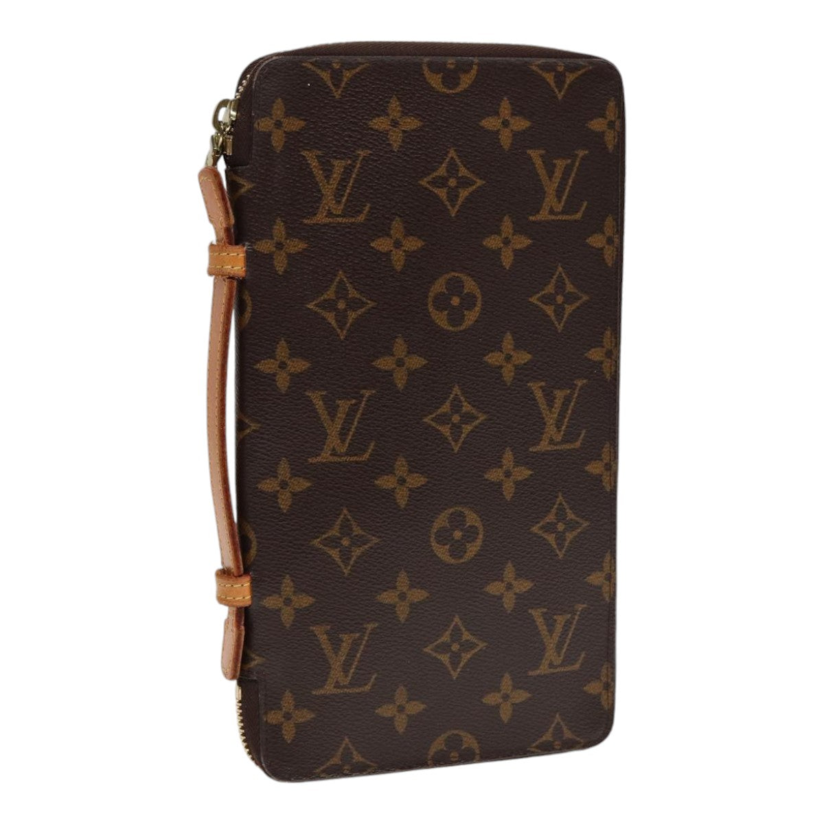 LOUIS VUITTON Monogram Organizer De Voyage Travel Case M60120 LV Auth 89174