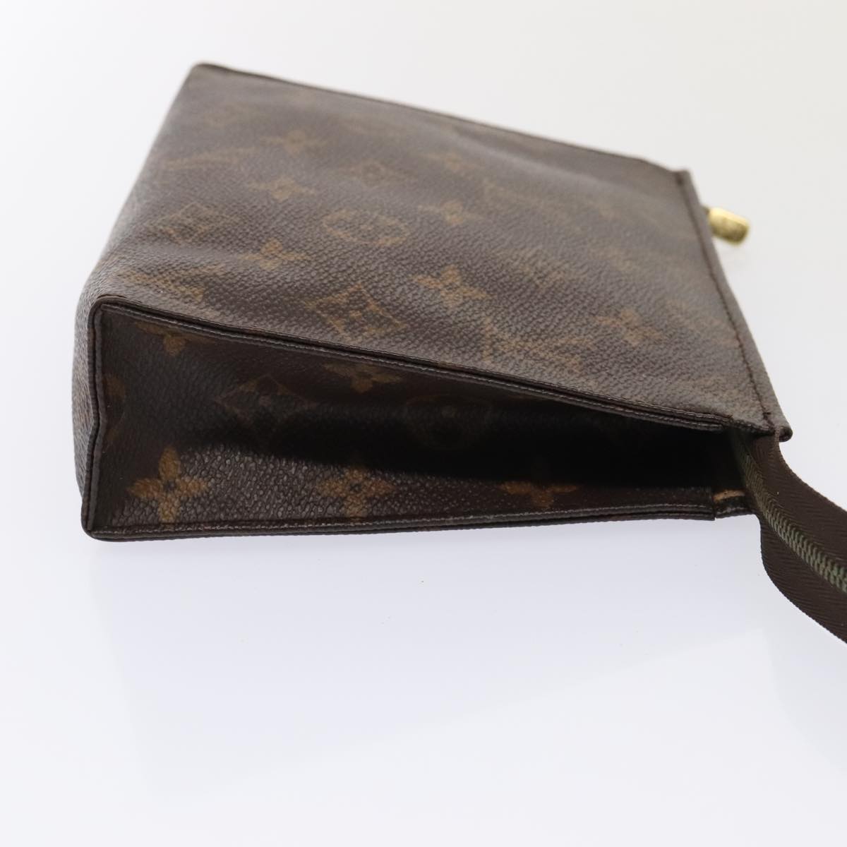 LOUIS VUITTON Monogram Poche Toilette 19 Pouch M47544 LV Auth 89176