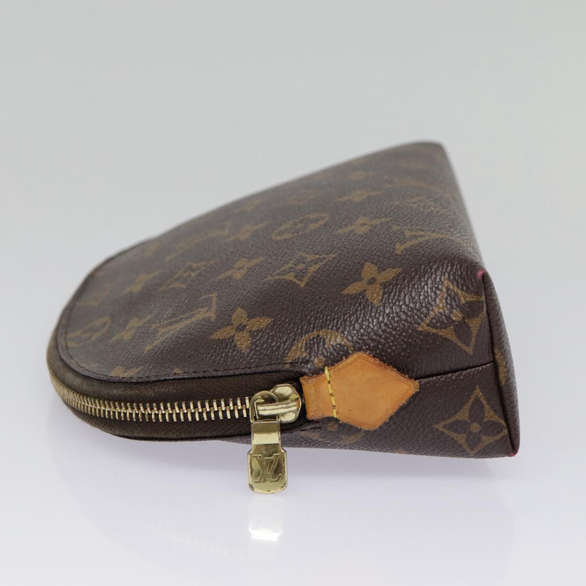 LOUIS VUITTON Monogram Pochette Cosmetic GM Cosmetic Pouch M47353 LV Auth 89177