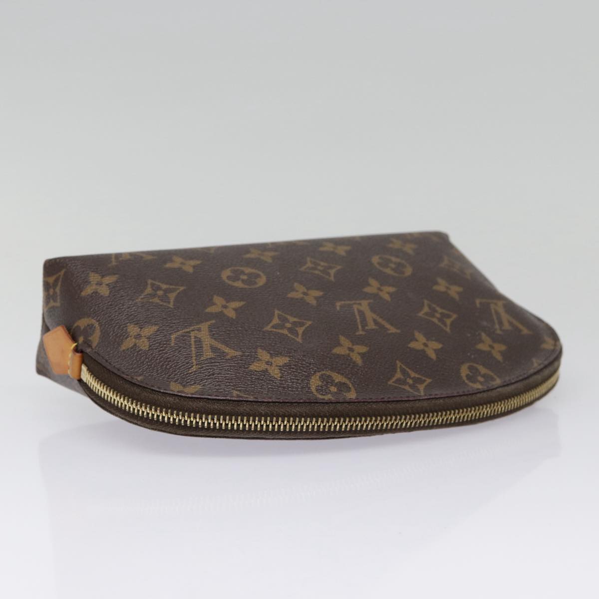 LOUIS VUITTON Monogram Pochette Cosmetic GM Cosmetic Pouch M47353 LV Auth 89177