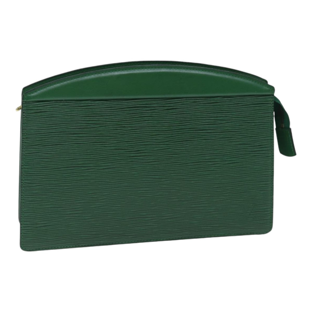 LOUIS VUITTON Epi Trousse Crete Pouch Green M48404 LV Auth 89183