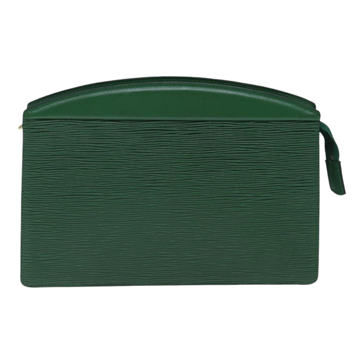 LOUIS VUITTON Epi Trousse Crete Pouch Green M48404 LV Auth 89183