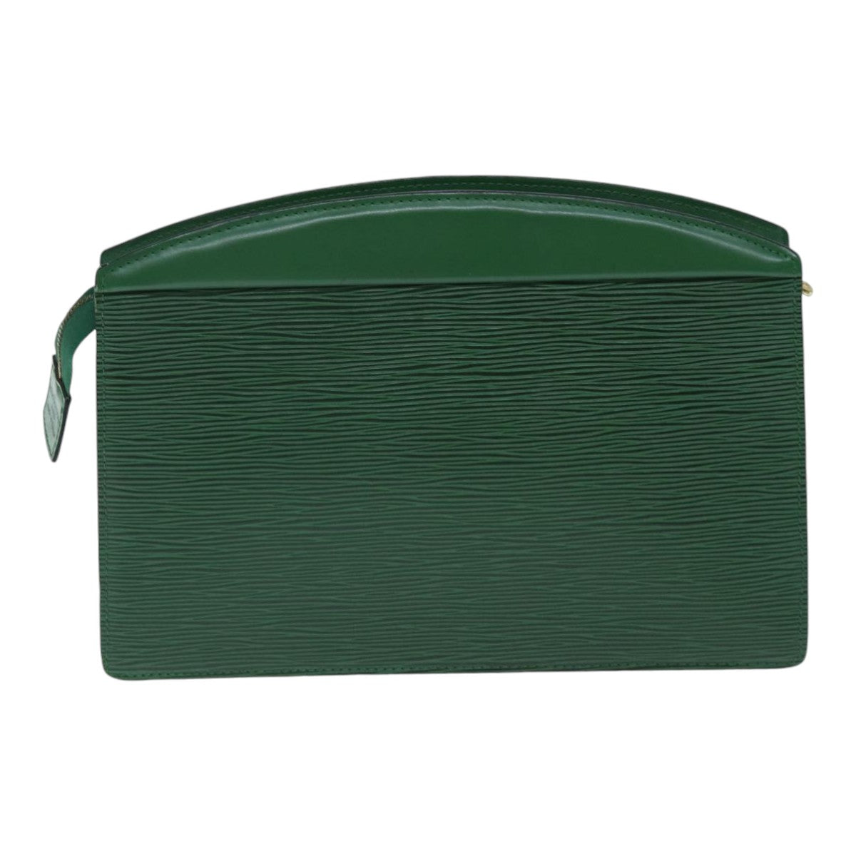 LOUIS VUITTON Epi Trousse Crete Pouch Green M48404 LV Auth 89183