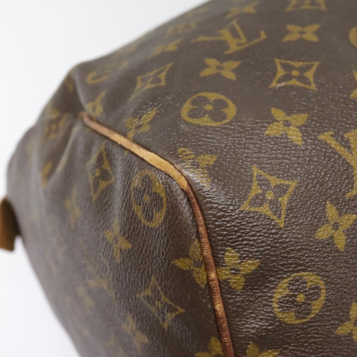 LOUIS VUITTON Monogram Speedy 35 Hand Bag M41524 LV Auth 89207