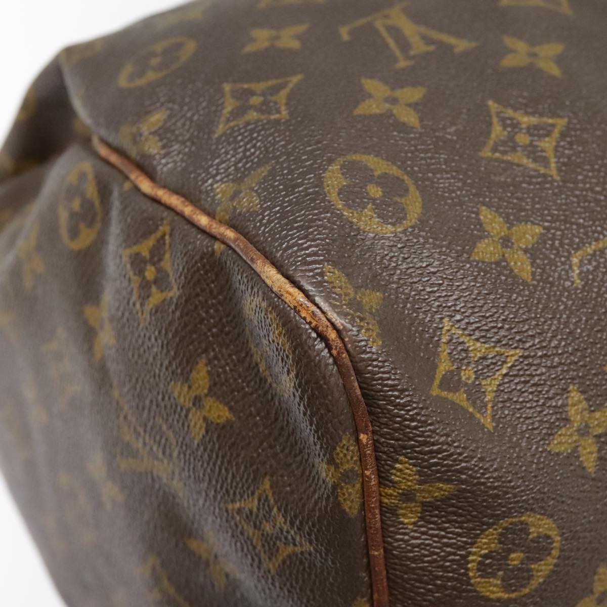 LOUIS VUITTON Monogram Speedy 35 Hand Bag M41524 LV Auth 89207