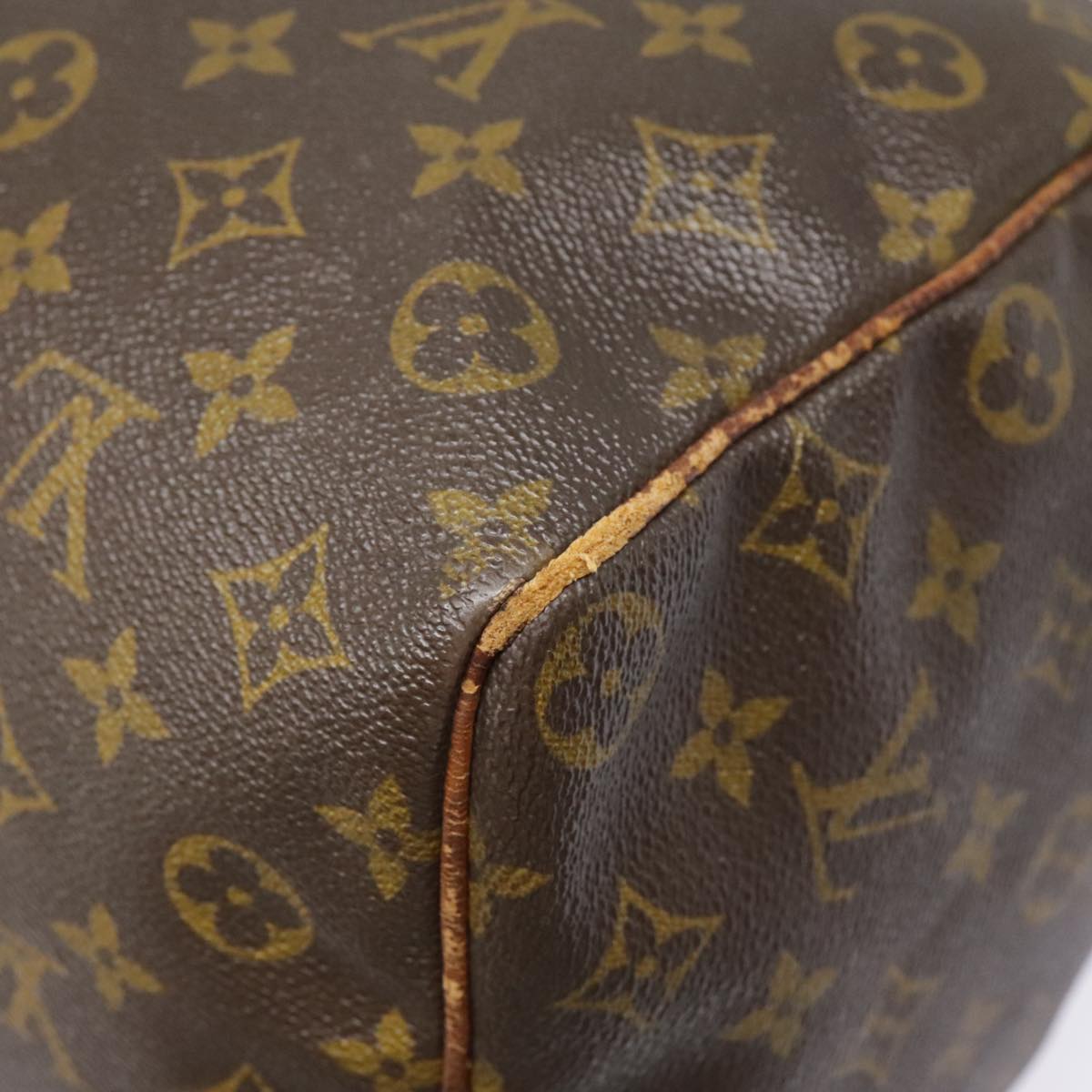 LOUIS VUITTON Monogram Speedy 35 Hand Bag M41524 LV Auth 89207