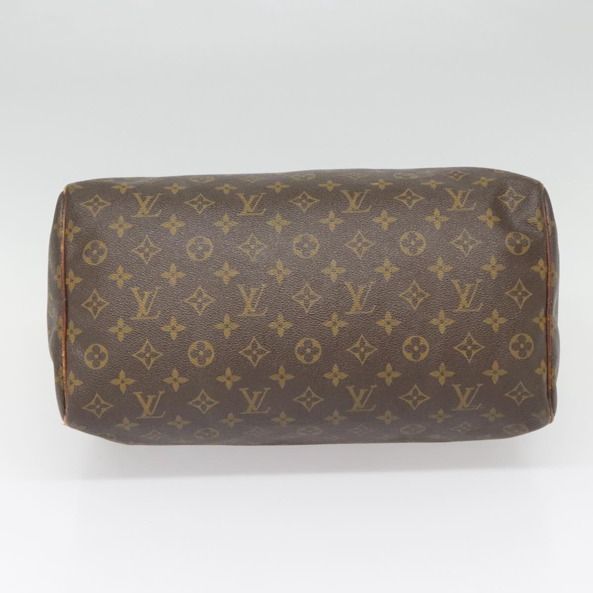 LOUIS VUITTON Monogram Speedy 35 Hand Bag M41524 LV Auth 89207