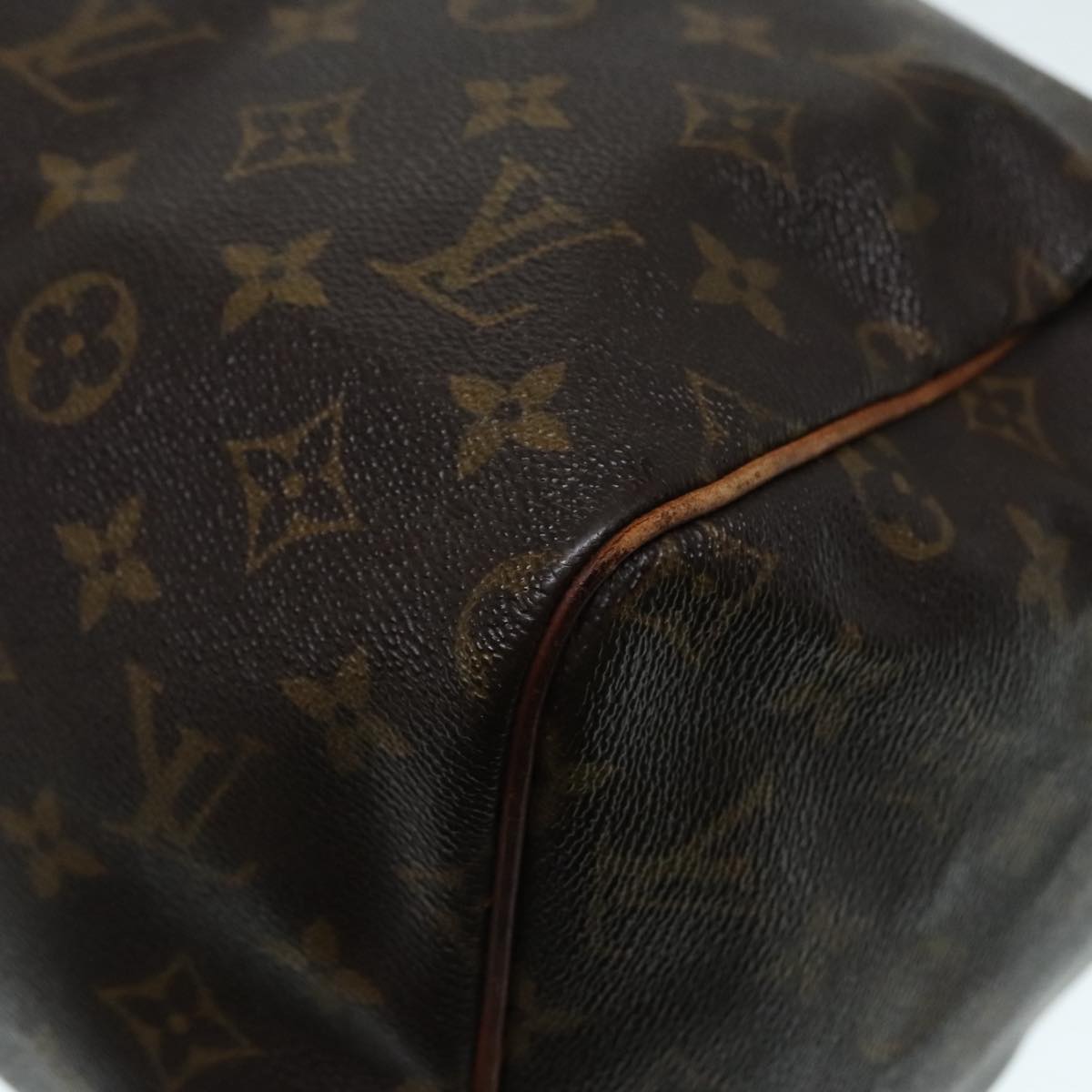 LOUIS VUITTON Monogram Speedy 30 Hand Bag M41526 LV Auth 89254