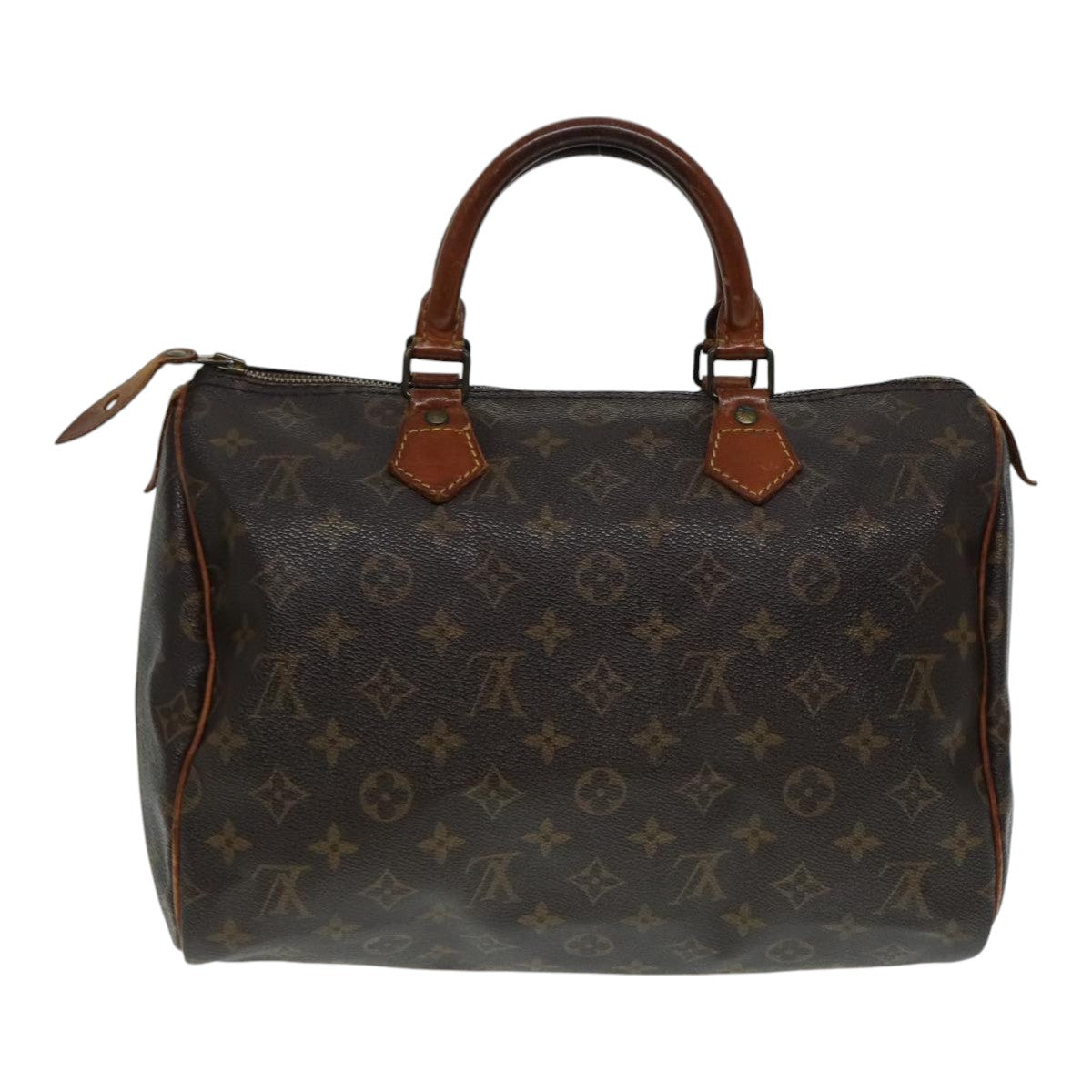 LOUIS VUITTON Monogram Speedy 30 Hand Bag M41526 LV Auth 89254