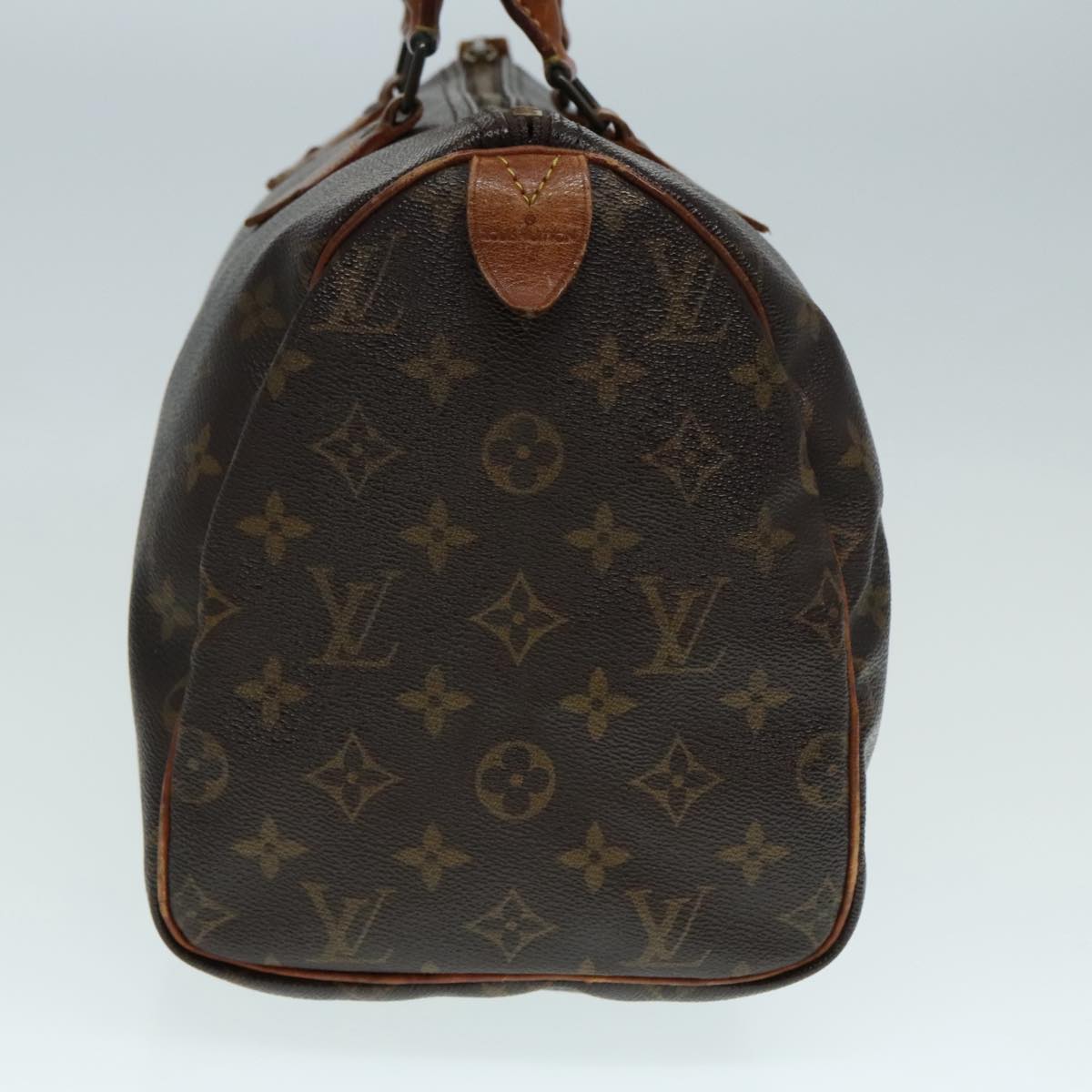 LOUIS VUITTON Monogram Speedy 30 Hand Bag M41526 LV Auth 89254