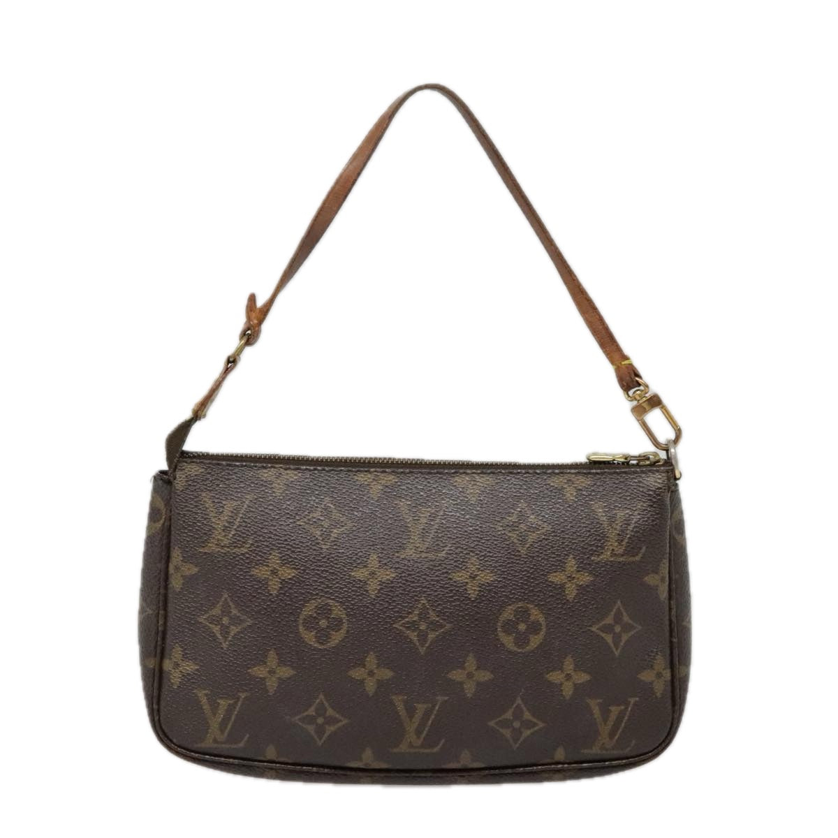 LOUIS VUITTON Monogram Pochette Accessoires Pouch M51980 LV Auth 89266