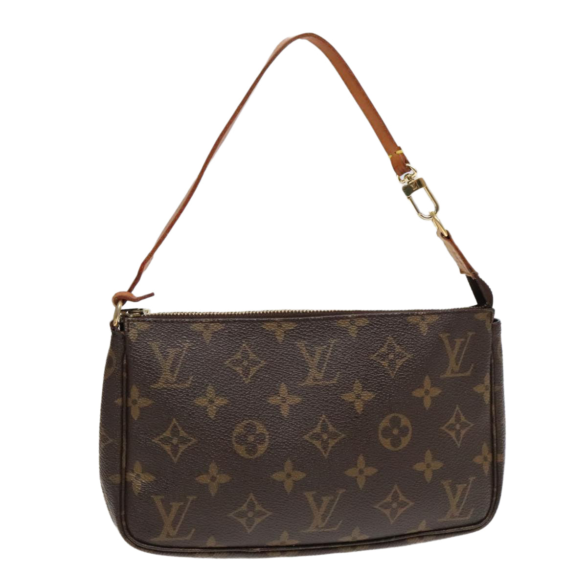 LOUIS VUITTON Monogram Pochette Accessoires Pouch M51980 LV Auth 89267