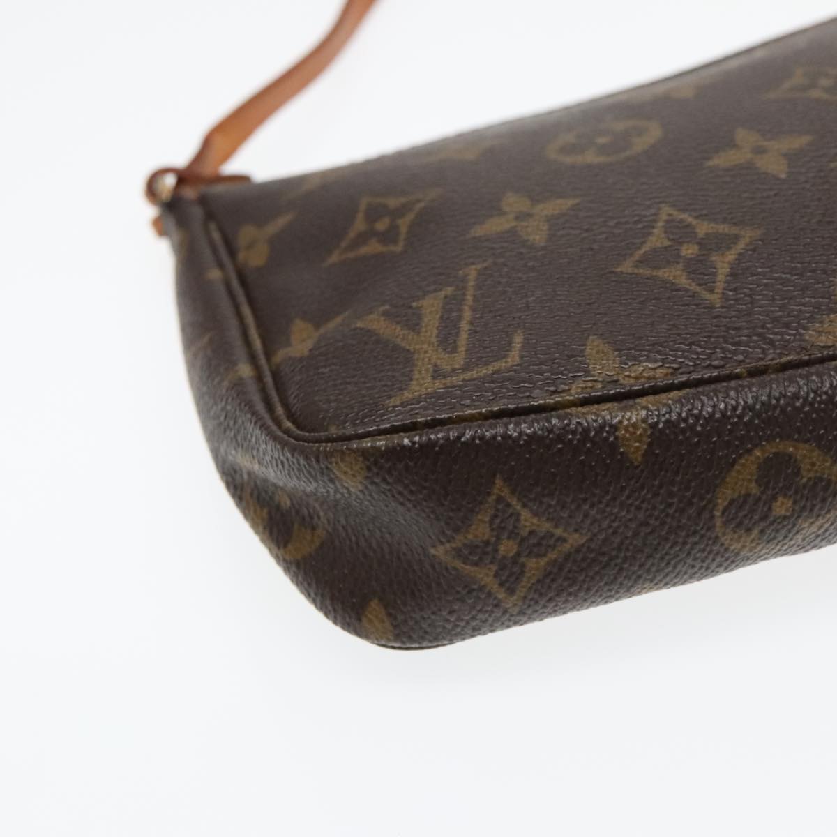 LOUIS VUITTON Monogram Pochette Accessoires Pouch M51980 LV Auth 89267