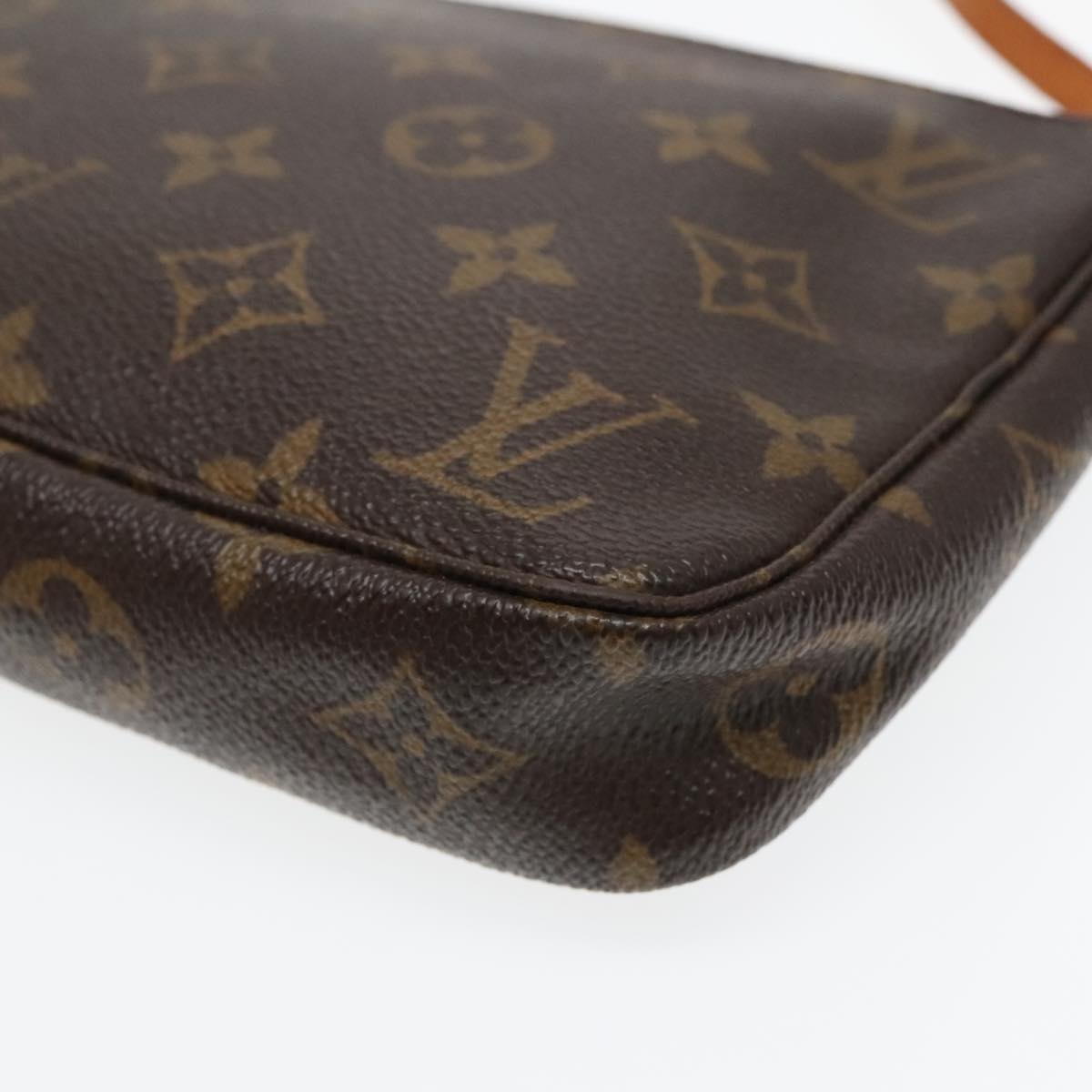 LOUIS VUITTON Monogram Pochette Accessoires Pouch M51980 LV Auth 89267