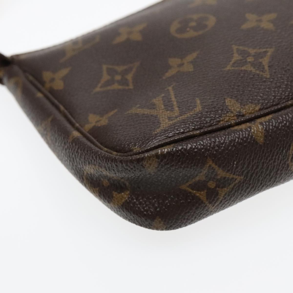 LOUIS VUITTON Monogram Pochette Accessoires Pouch M51980 LV Auth 89267