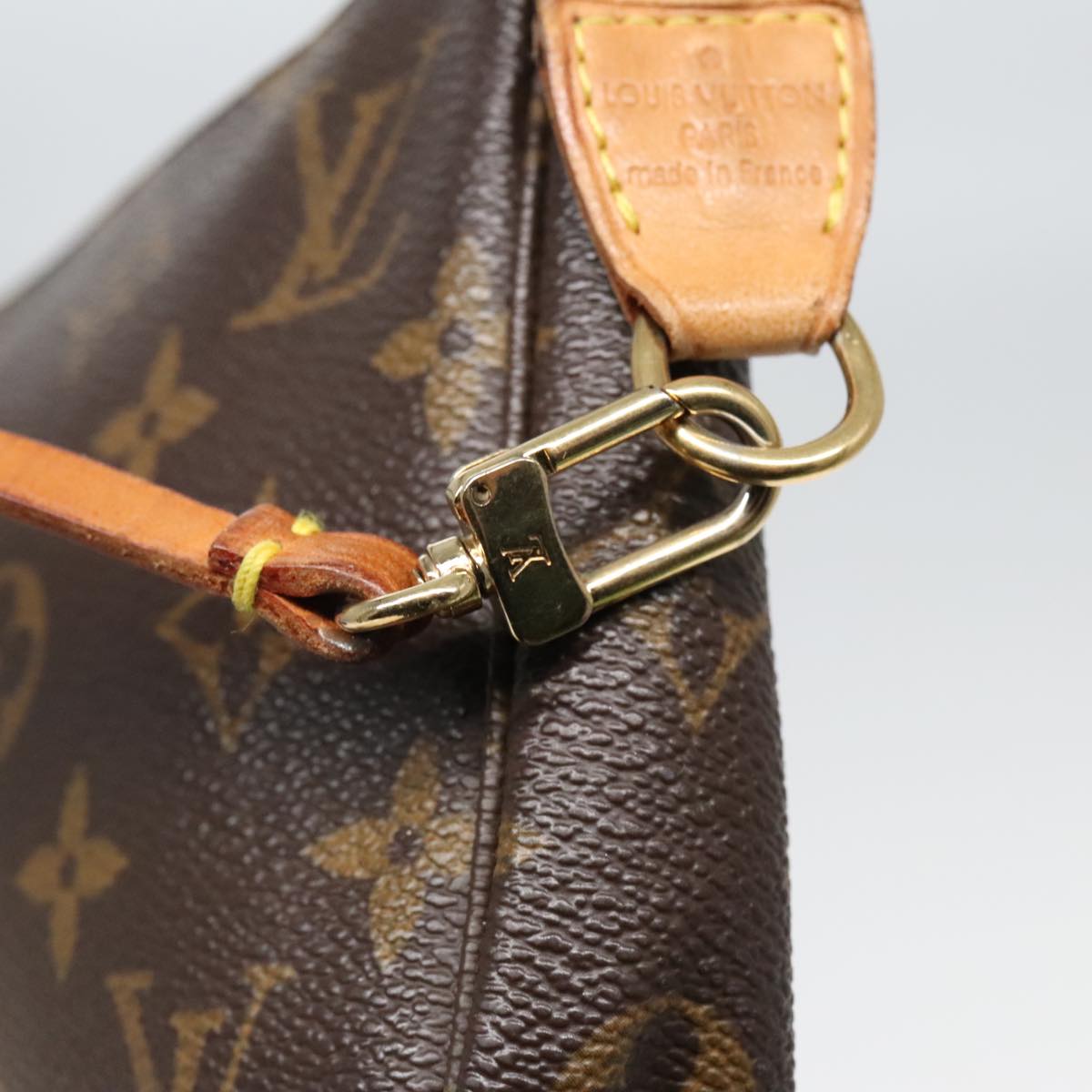 LOUIS VUITTON Monogram Pochette Accessoires Pouch M51980 LV Auth 89267