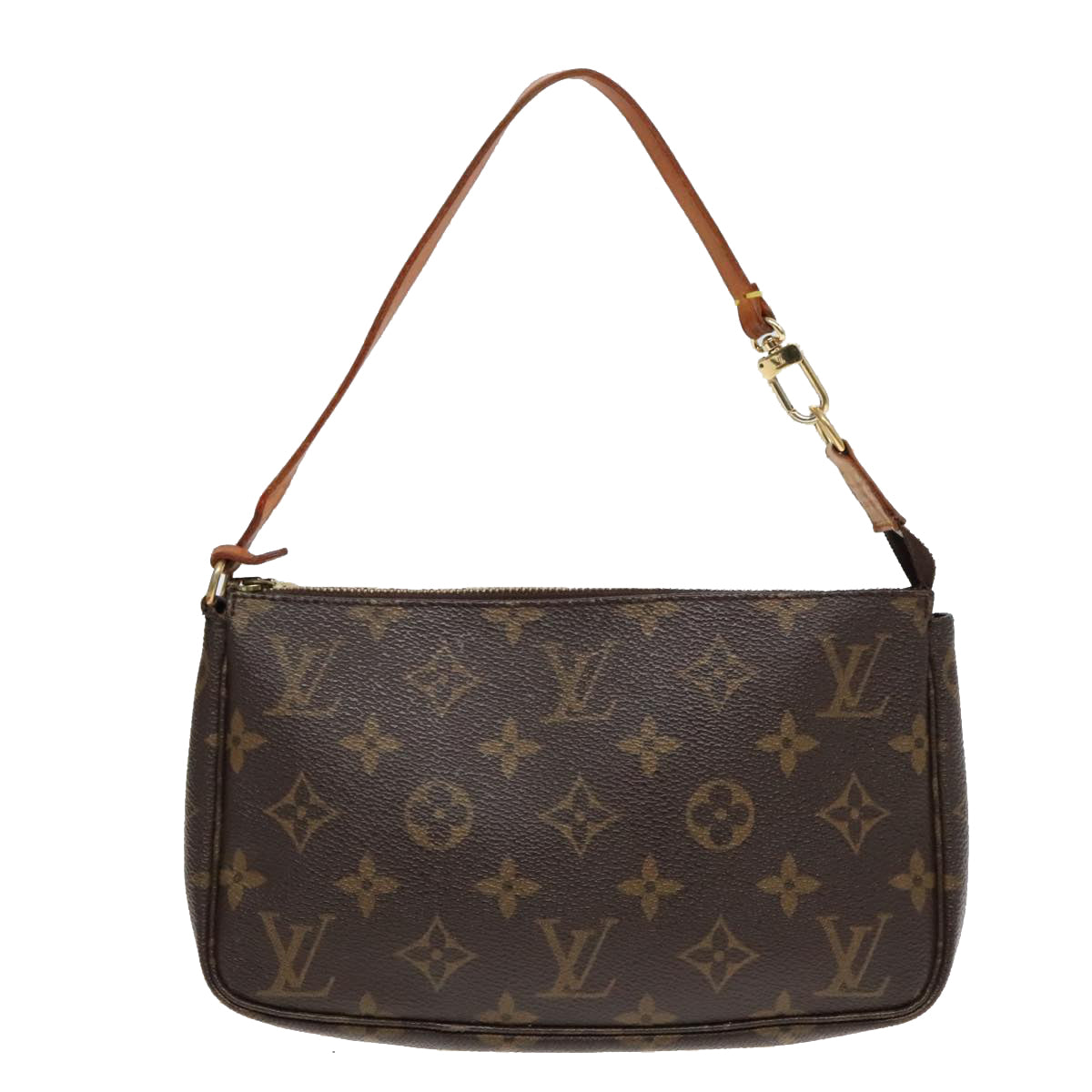 LOUIS VUITTON Monogram Pochette Accessoires Pouch M51980 LV Auth 89267