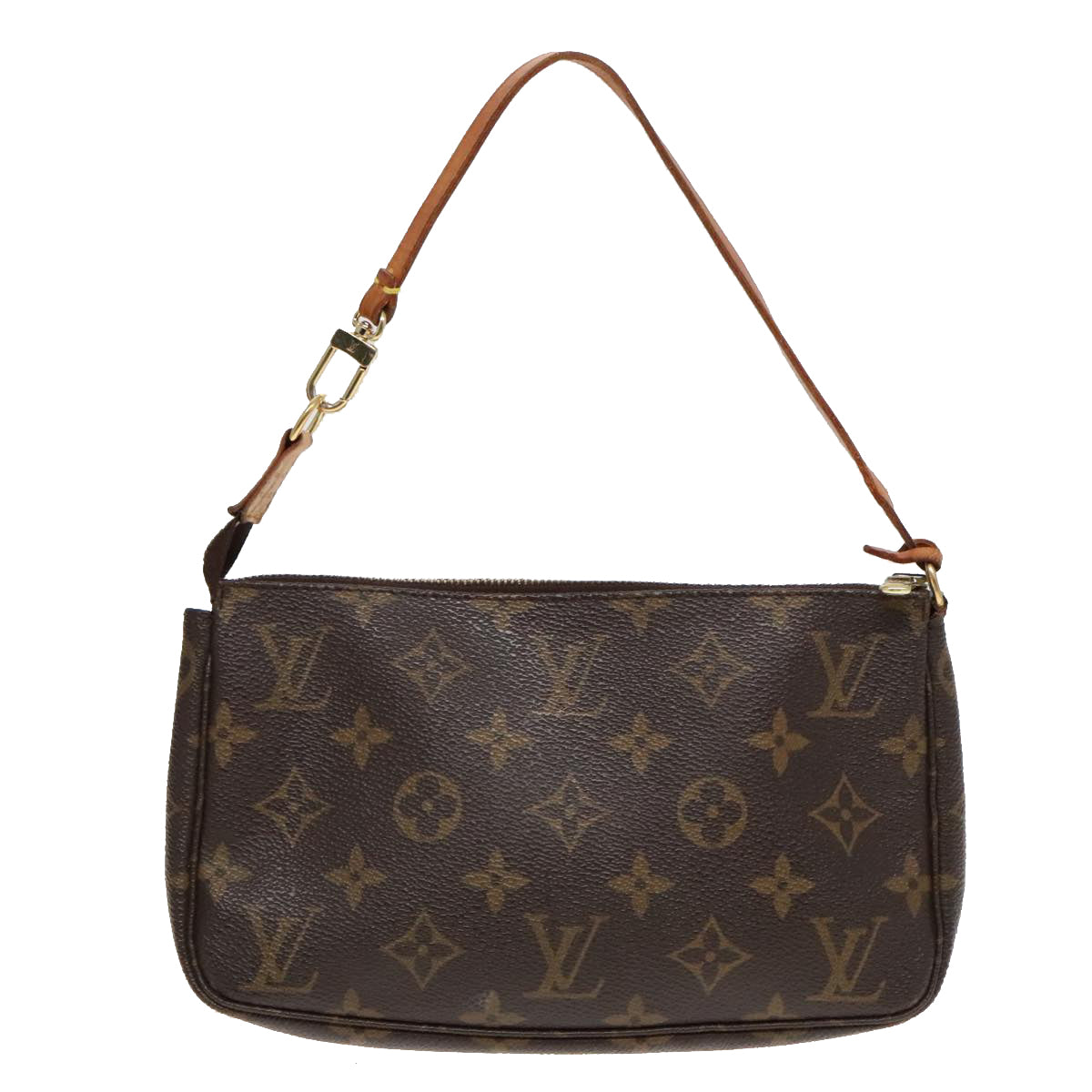 LOUIS VUITTON Monogram Pochette Accessoires Pouch M51980 LV Auth 89267