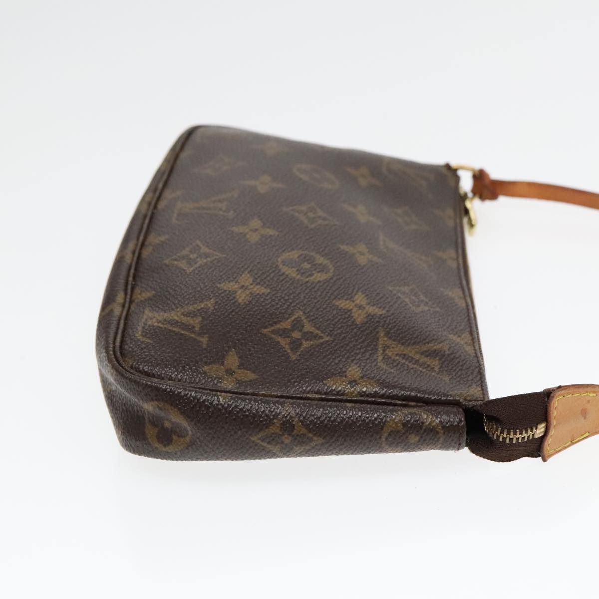 LOUIS VUITTON Monogram Pochette Accessoires Pouch M51980 LV Auth 89267