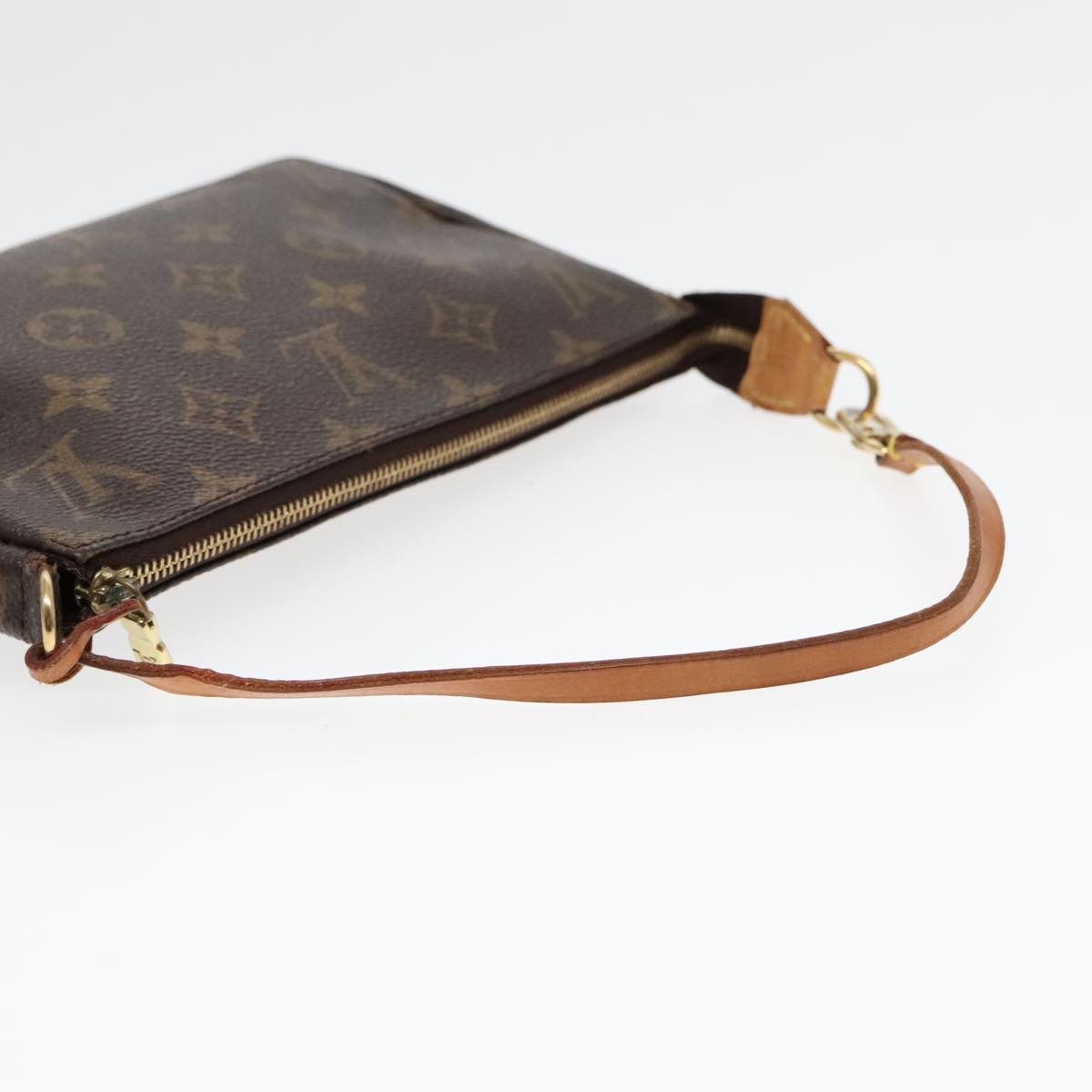 LOUIS VUITTON Monogram Pochette Accessoires Pouch M51980 LV Auth 89267