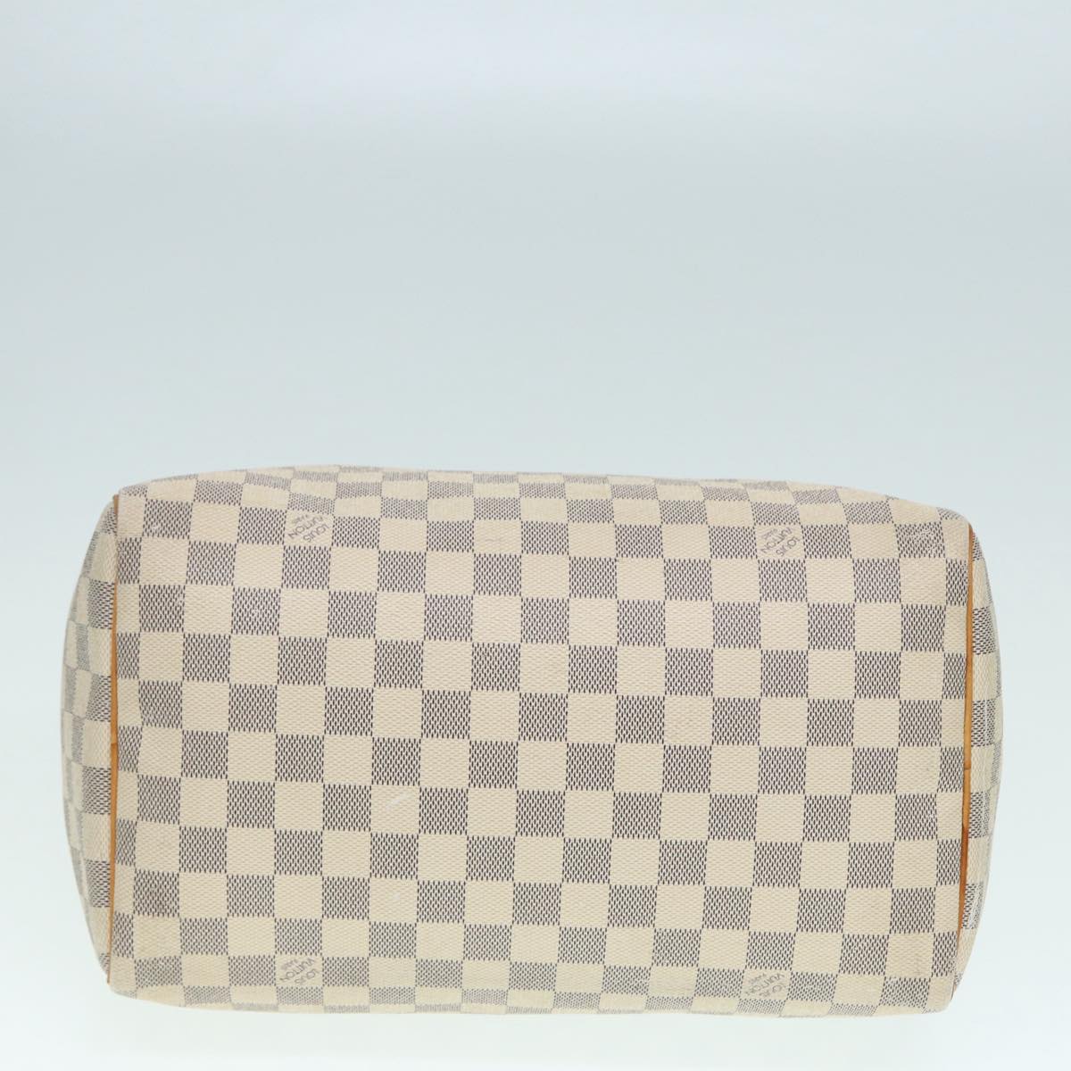 LOUIS VUITTON Damier Azur Speedy 30 Hand Bag N41533 LV Auth 89326