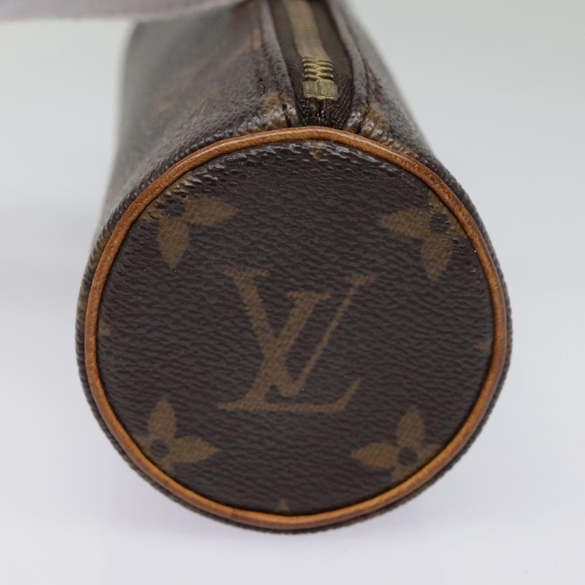 LOUIS VUITTON Monogram Trousse Rondo Pouch M47630 LV Auth 89341