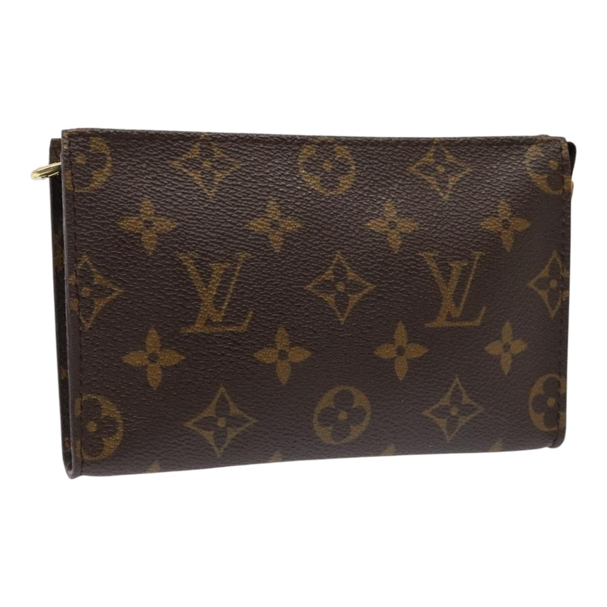 LOUIS VUITTON Monogram Bucket PM Accessory Pouch LV Auth 89345