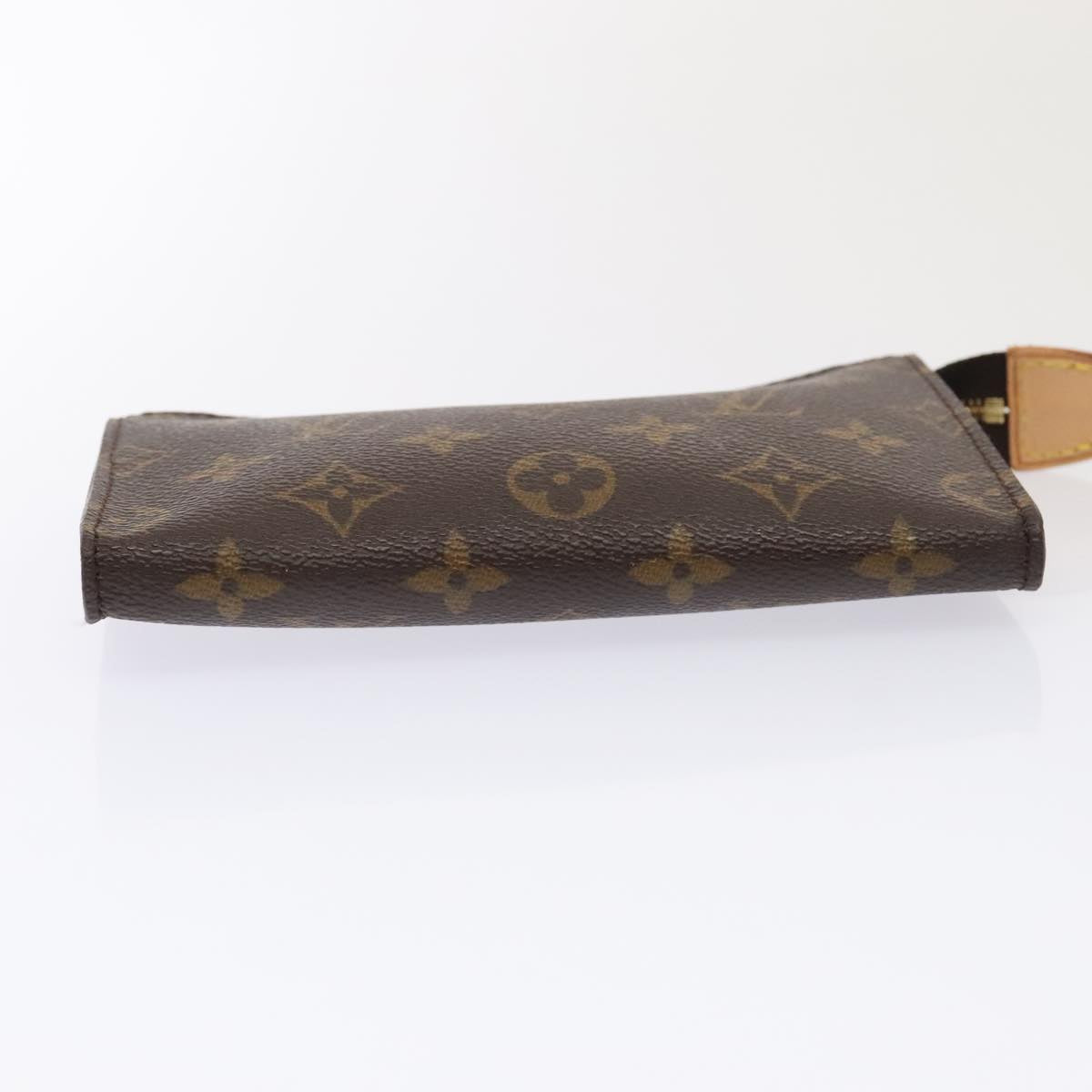 LOUIS VUITTON Monogram Bucket PM Accessory Pouch LV Auth 89345