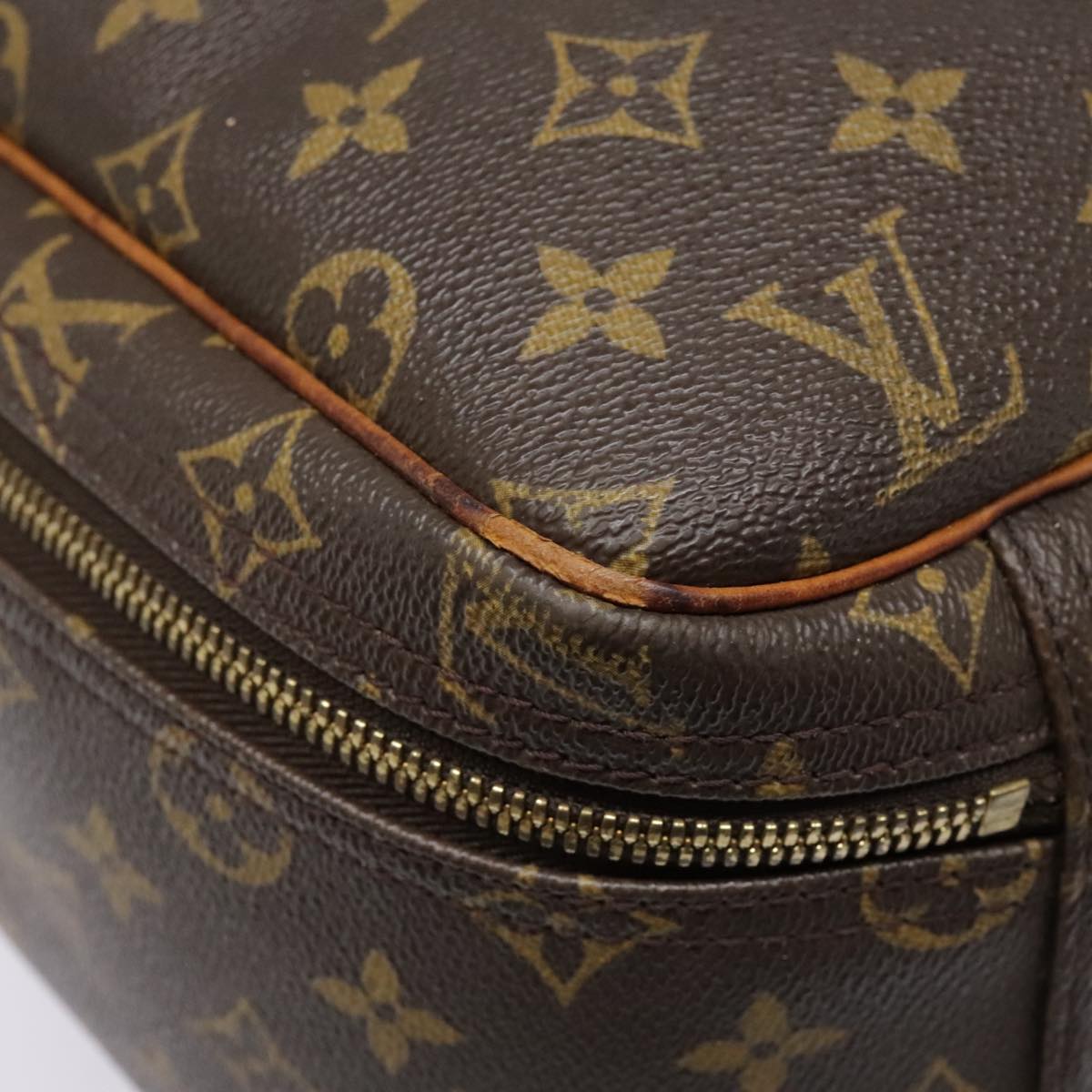 LOUIS VUITTON Monogram Excursion Hand Bag M41450 LV Auth 89347