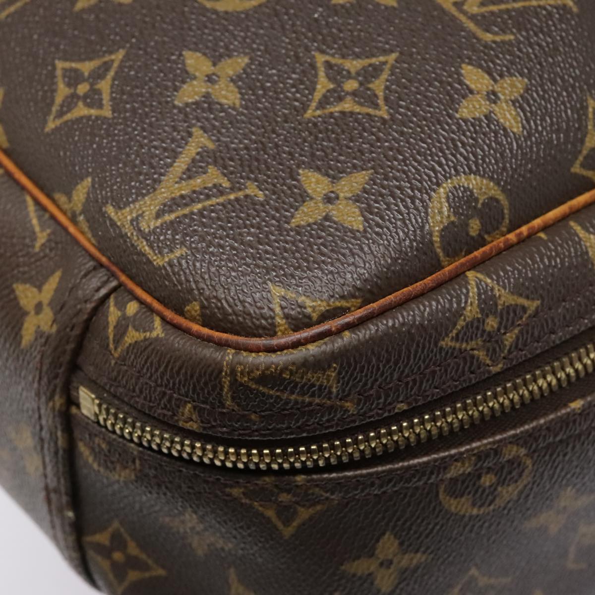 LOUIS VUITTON Monogram Excursion Hand Bag M41450 LV Auth 89347