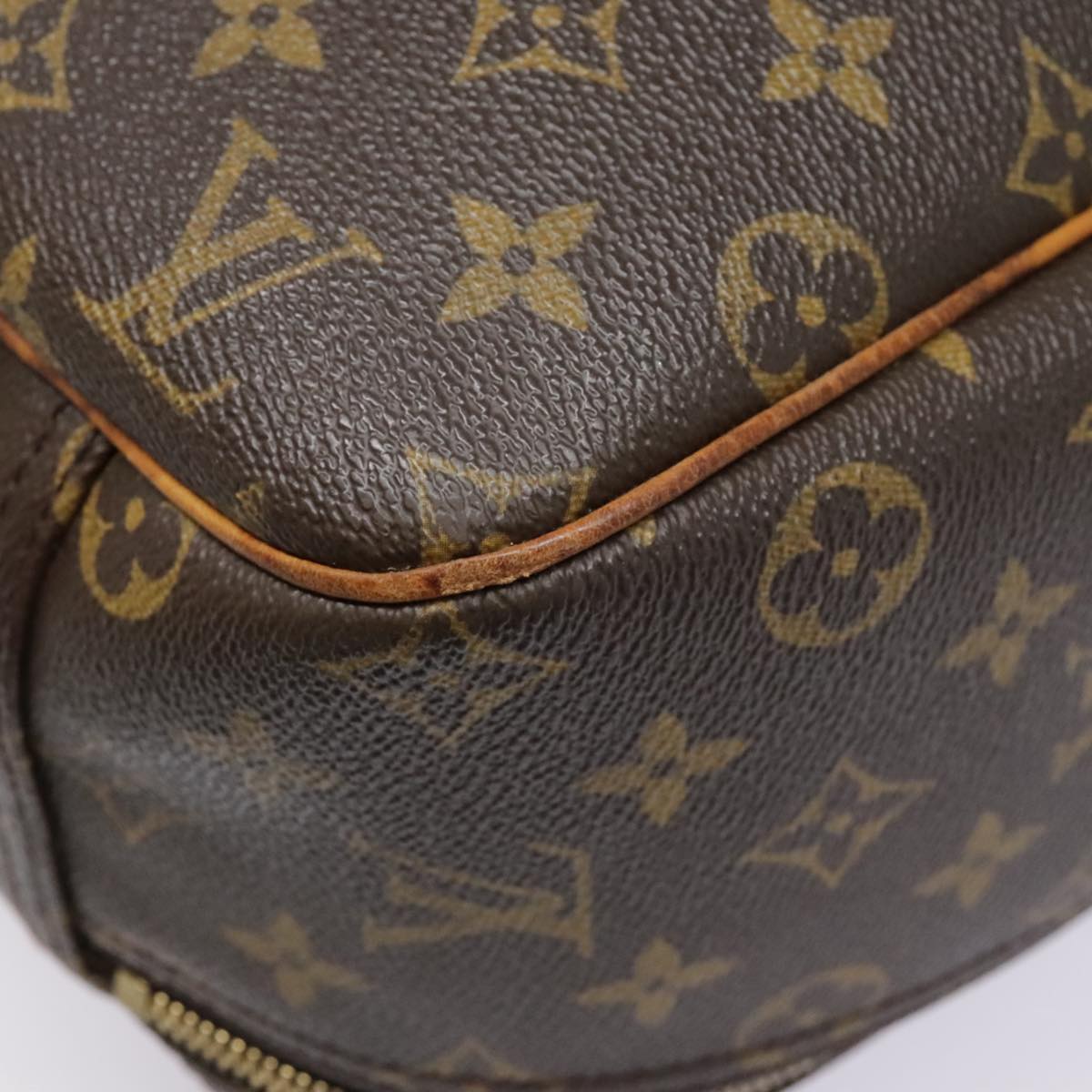 LOUIS VUITTON Monogram Excursion Hand Bag M41450 LV Auth 89347