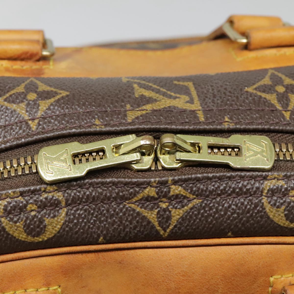 LOUIS VUITTON Monogram Excursion Hand Bag M41450 LV Auth 89347