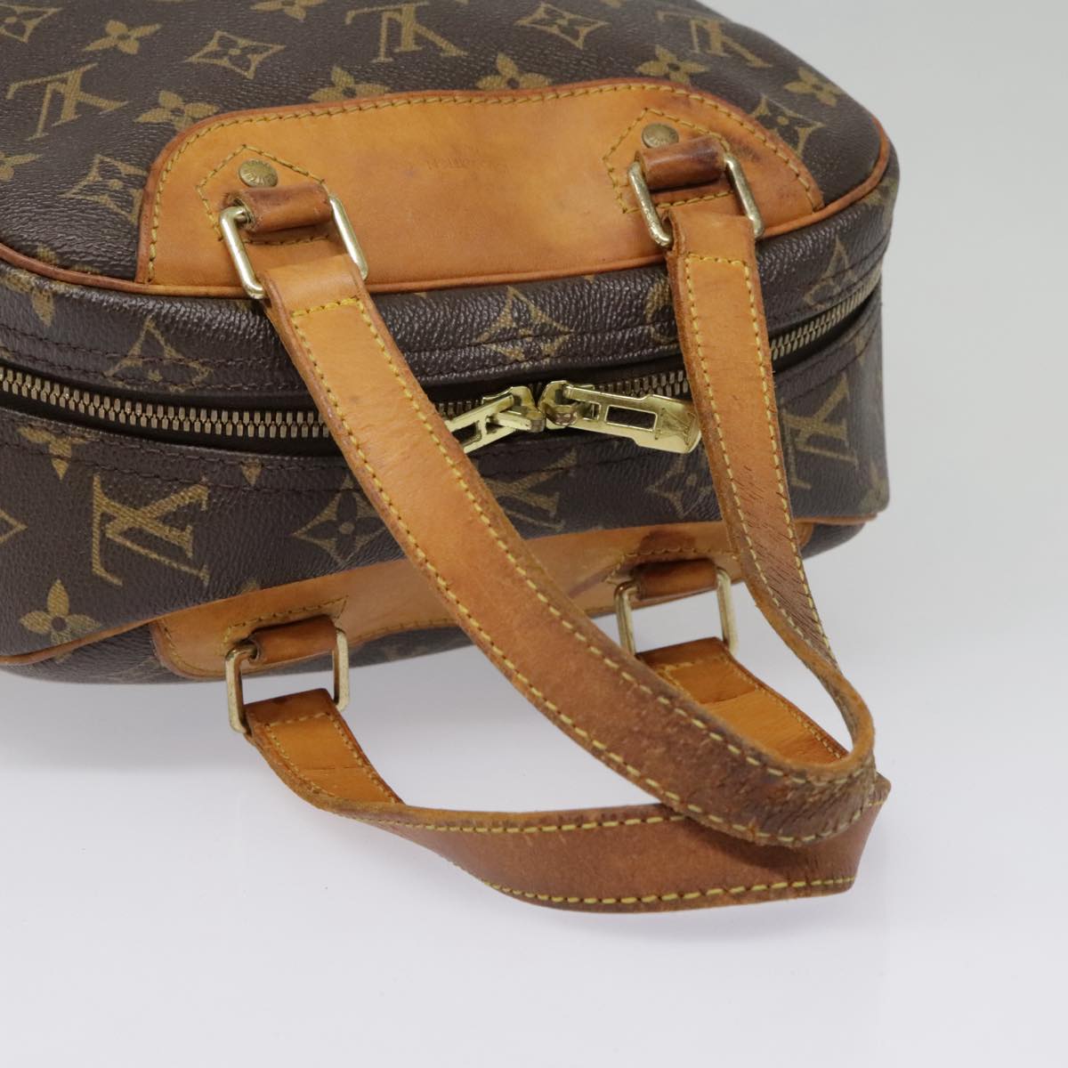 LOUIS VUITTON Monogram Excursion Hand Bag M41450 LV Auth 89347